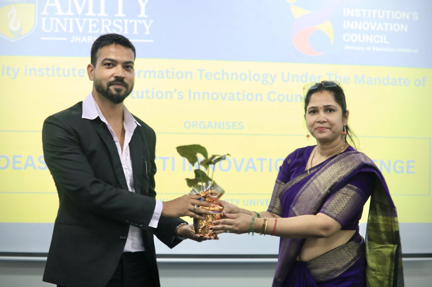 MD Afsar Hussain honoured as chief guest at Amity University's Institution's Innovation Council